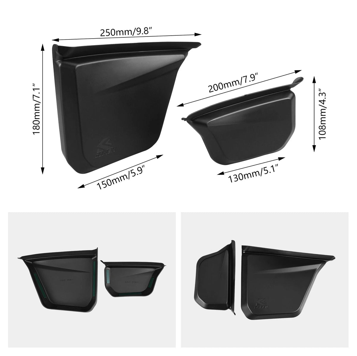 Fuel Tank Guard Protector Covers for KTM 150 250 300 EXC (2024)