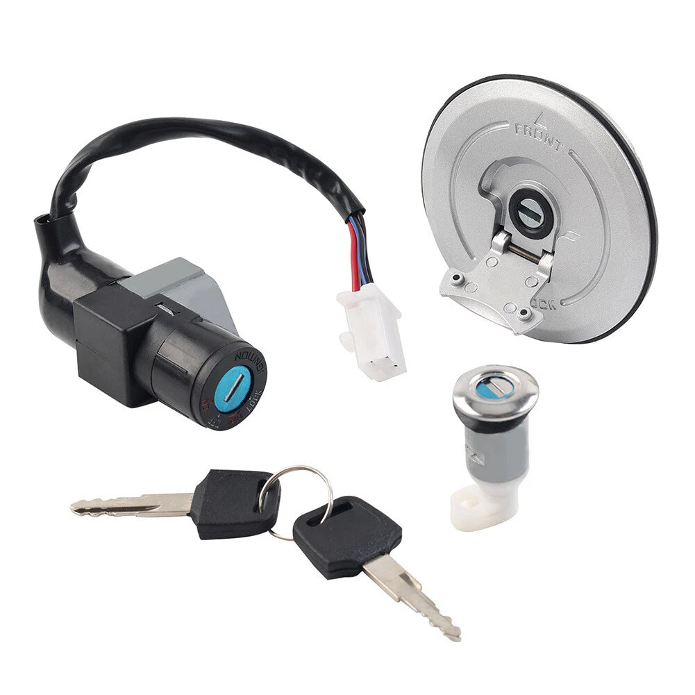 Ignition Switch Lock & Fuel Cap Cover Set for Honda MSX125 GROM125 (2014-2015)