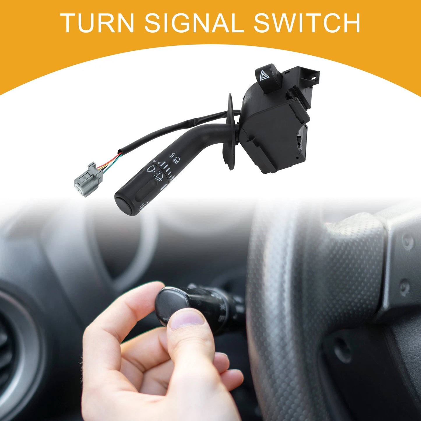 Steering Column Turn Signal Switch for Ford F150, Lincoln Mark LT (2004-2008)