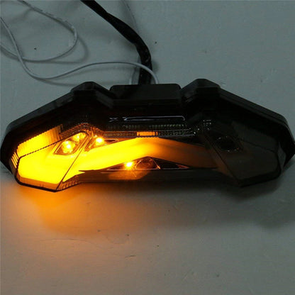 LED Brake Turn Signal Tail Light for YAMAHA FZ-09 (2014-2016) Black Shell