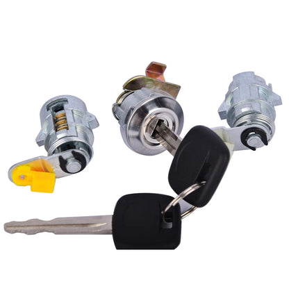 2 x Ignition Door Locks & Gas Lock with 2 Keys for Toyota Pickup (1987–1997)