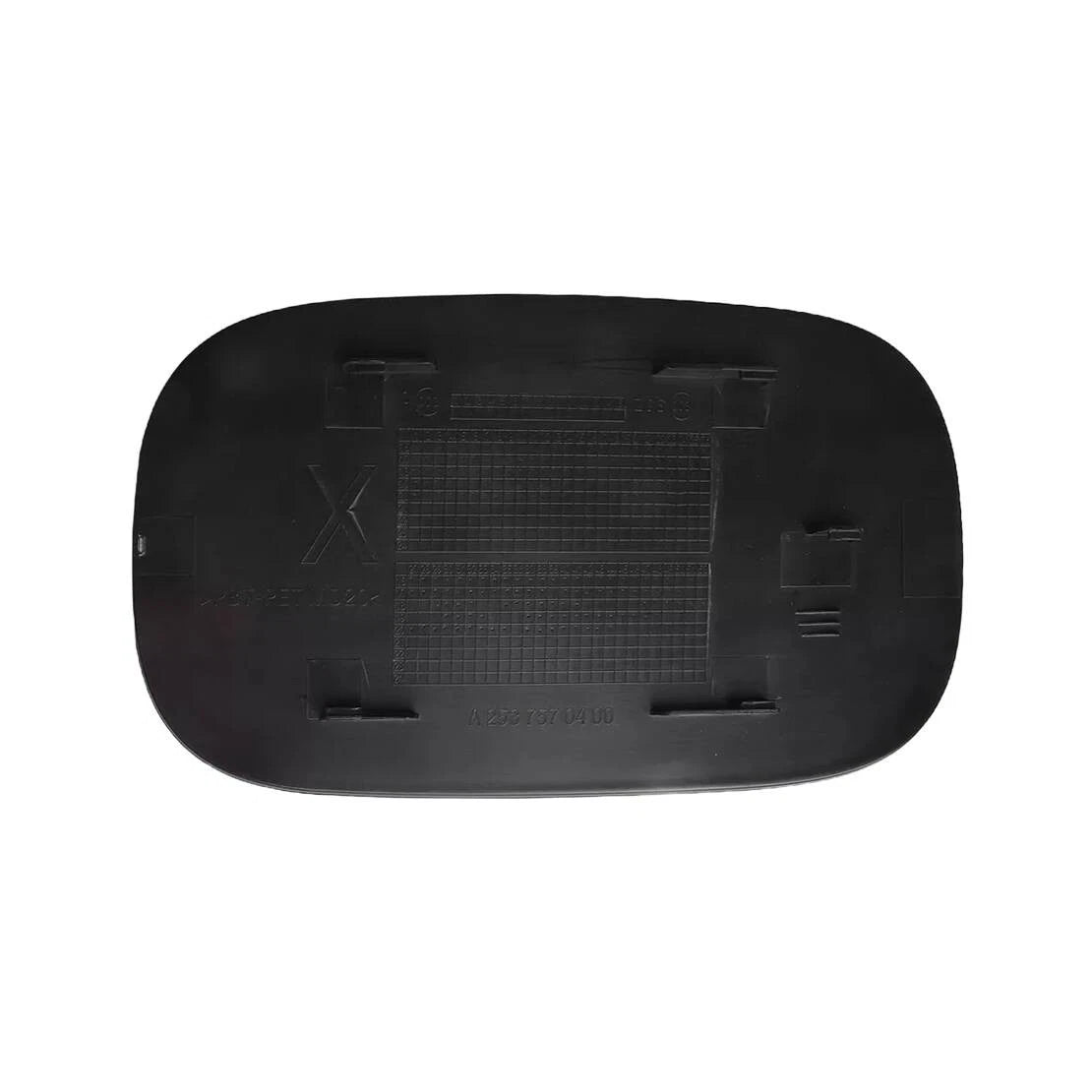 Plastic White Rear Door Fuel Filler Cap Cover for Benz GLC C253 (2015-2023)