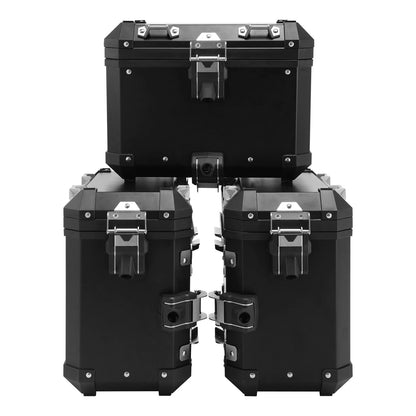 Tail Box Case Luggage Pannier Bags for BMW R1300GS (2023-2025) Black