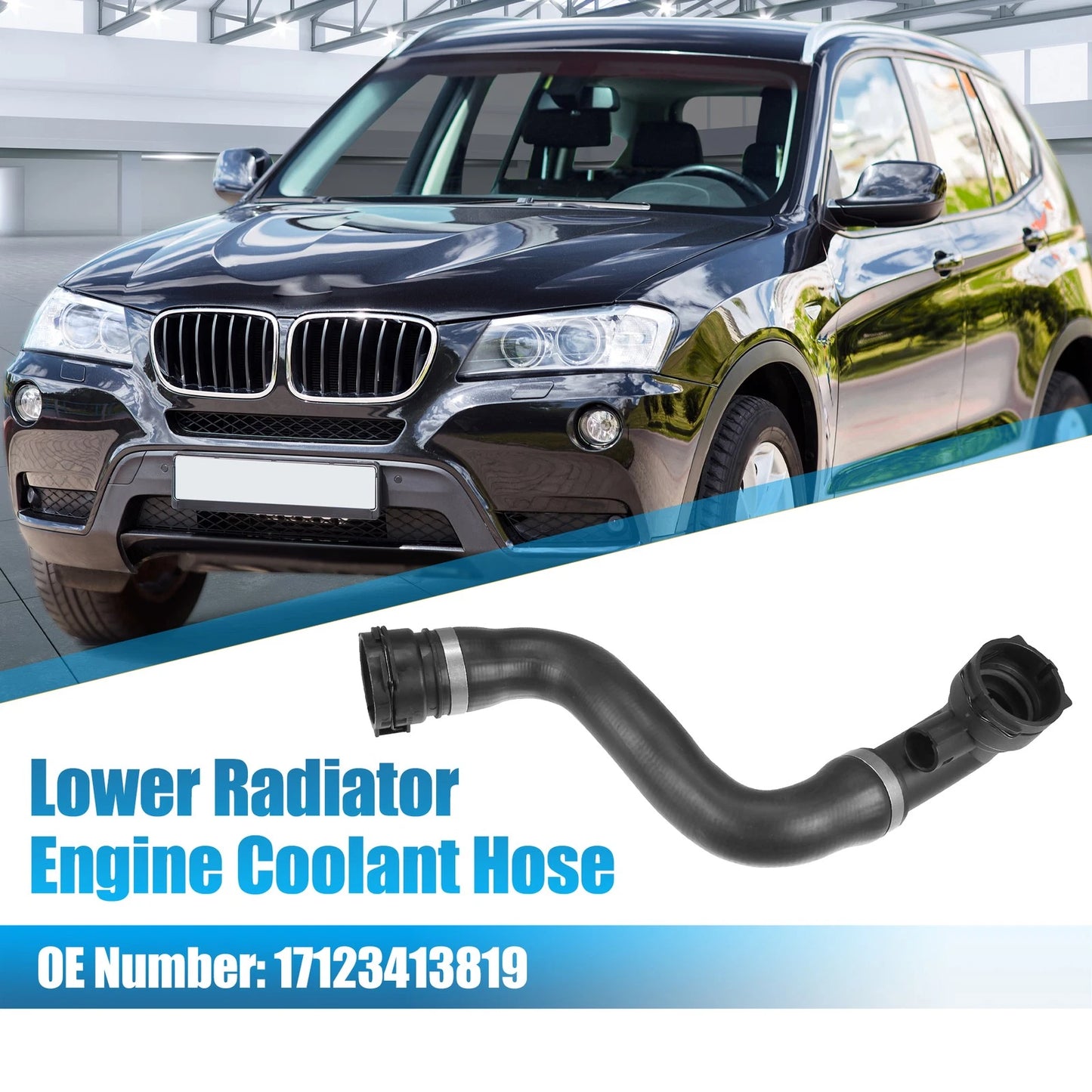 Lower Radiator Coolant Hose for BMW X3 2.5L L6 (2004-2010)