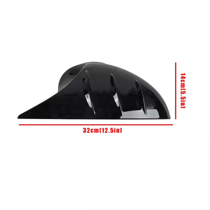Gloss Black M-Horn Style Side Mirror Cover Caps for Honda Civic (2022-2025)