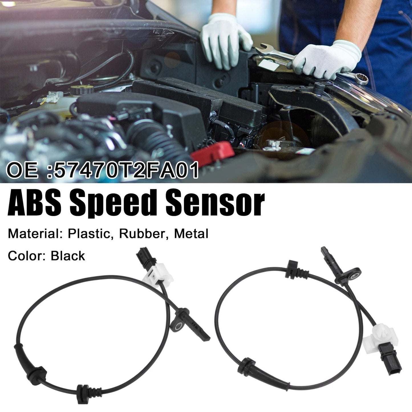 Rear ABS Wheel Speed Sensors for Honda Accord (2013-2017)
