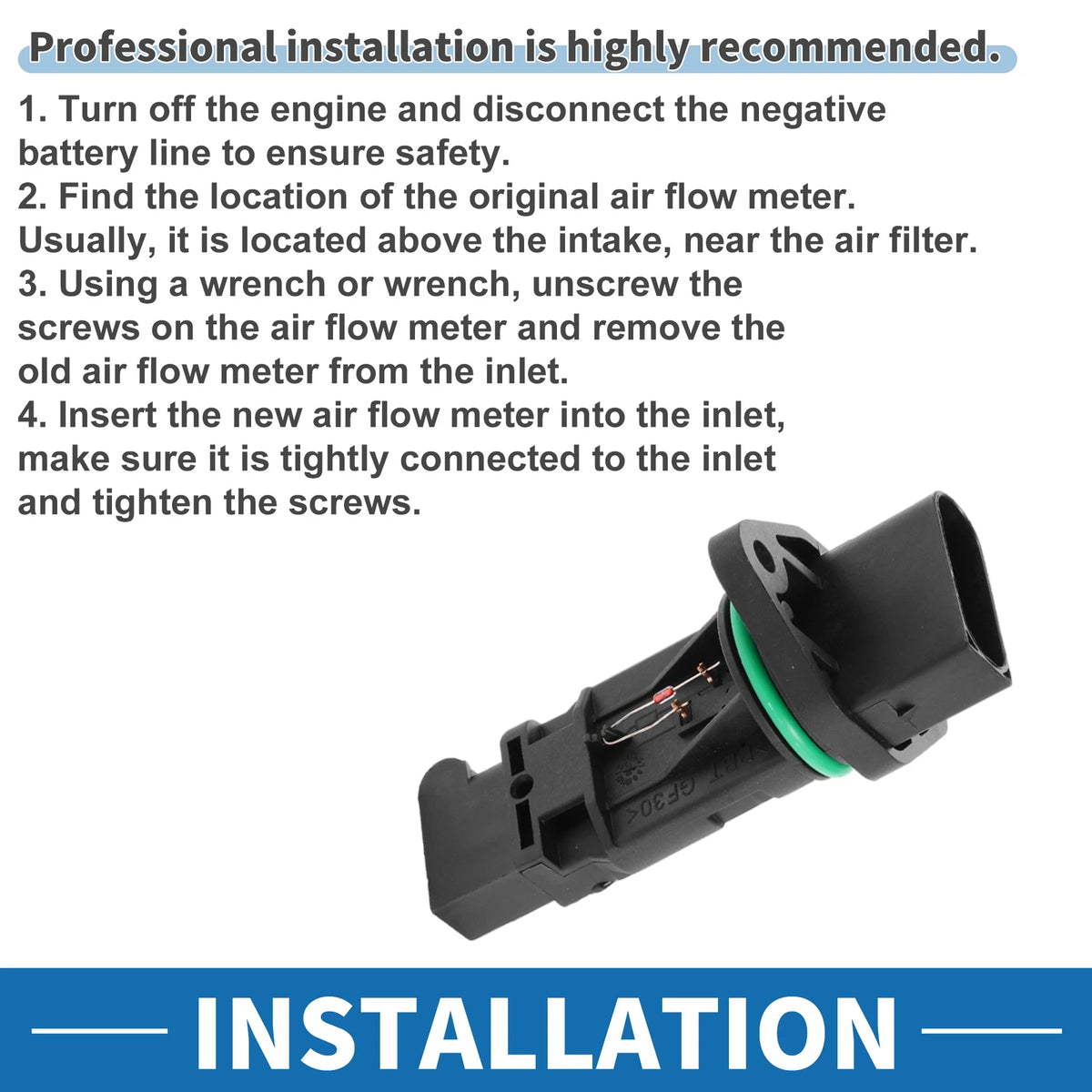 MAF Mass Air Flow Sensor for BMW 316i 318i 316ci 740d Z3 E36 E38 (1990-2002)