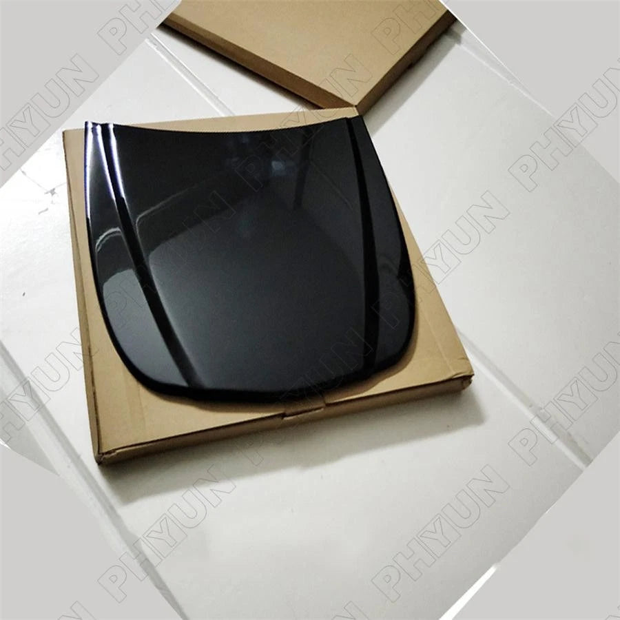 Black Mini Car Hood Metal Display Model for Vinyl Wrapping 26x30cm