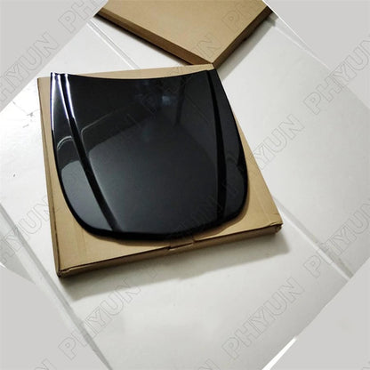 Black Mini Car Hood Metal Display Model for Vinyl Wrapping 26x30cm
