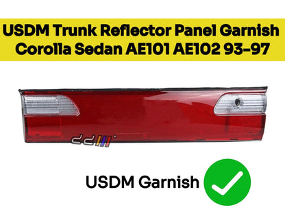 Rear Reflector Garnish Panel for Toyota Corolla AE100 AE101 AE102 (1994-1997)