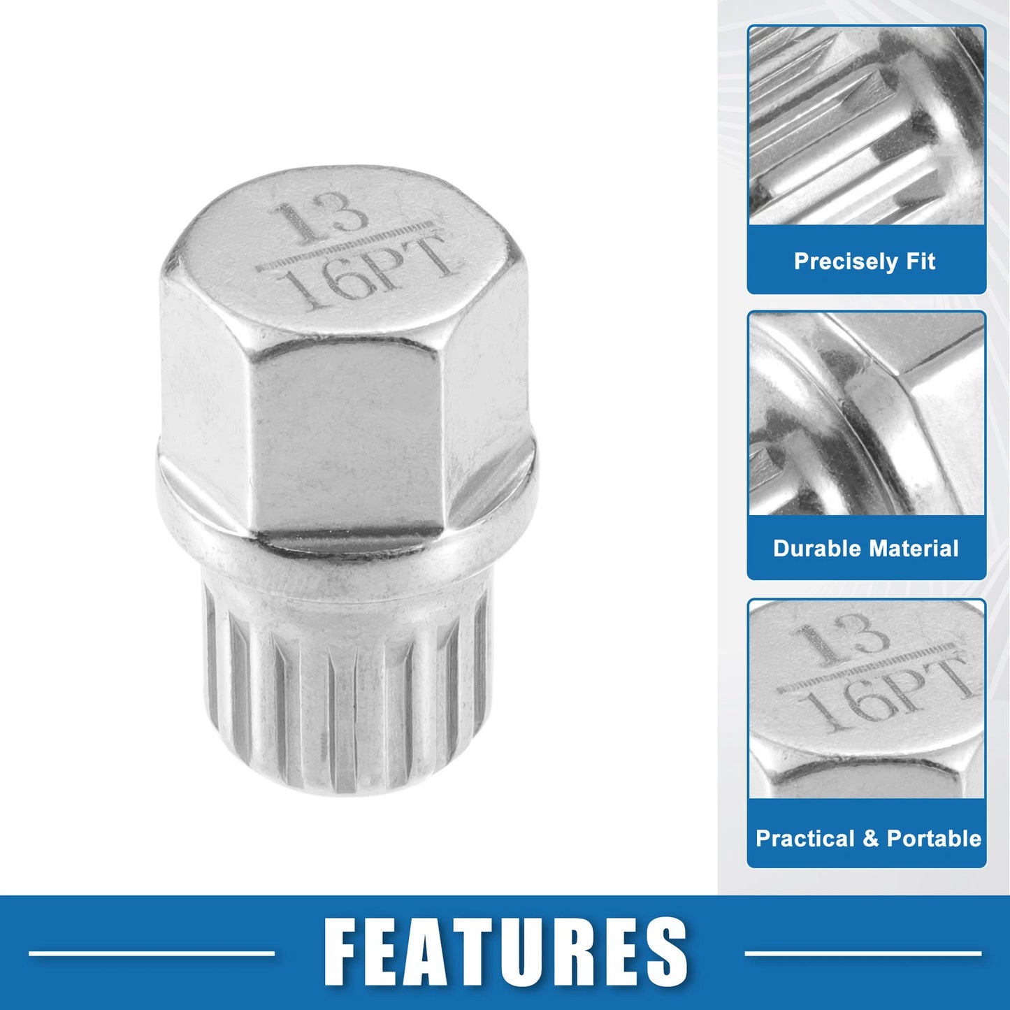 13/16" Wheel Screw Lock Lug Nut Set for BMW
