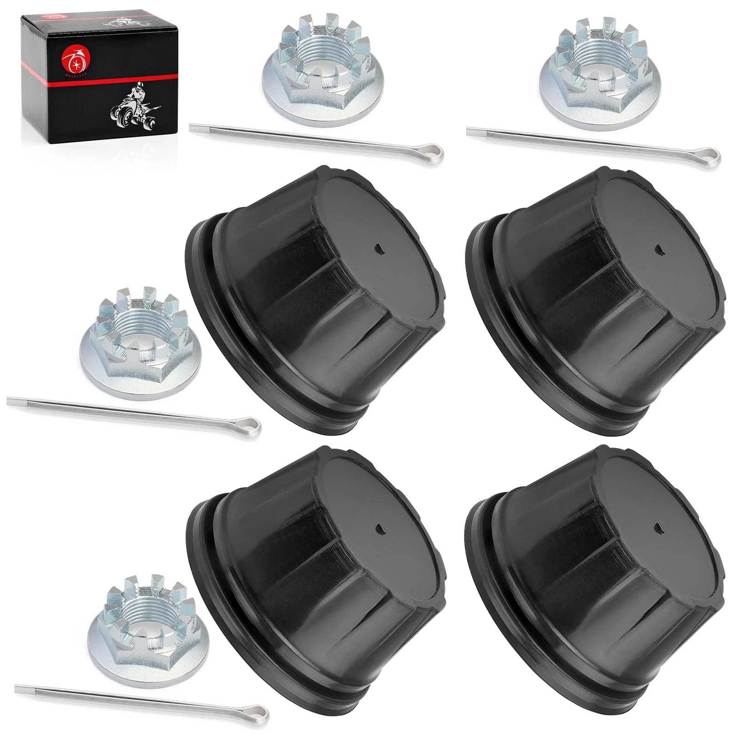 Wheel Center Cap w/Nut for Honda TRX200/TRX200D 1990-1997 FourTrax 2x4