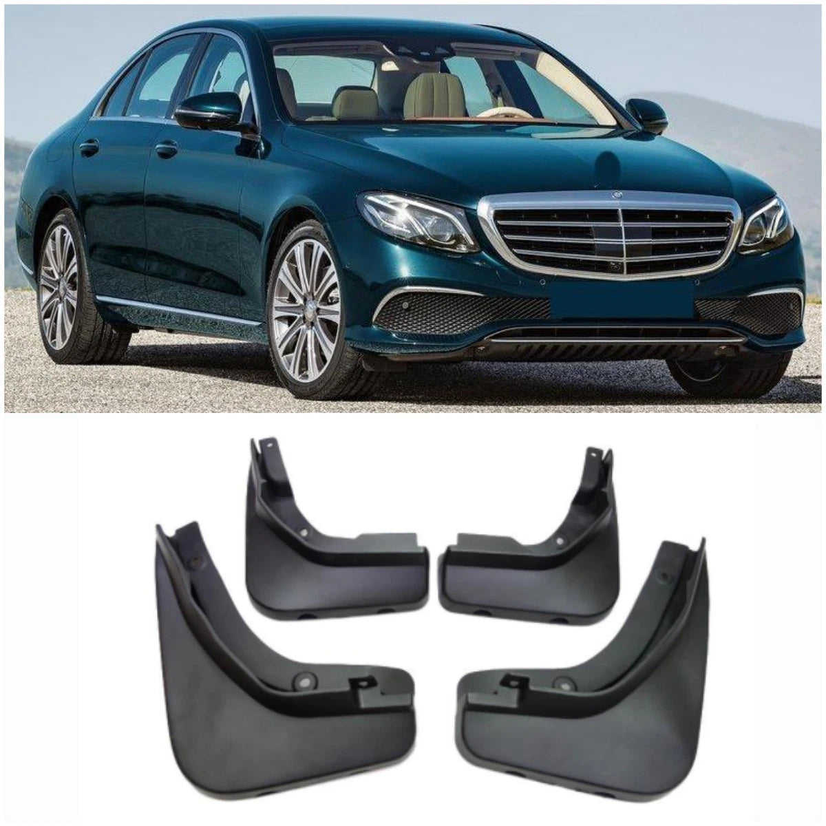 Mud Flaps for Mercedes Benz E-Class Sedan W213 (2017-2023)