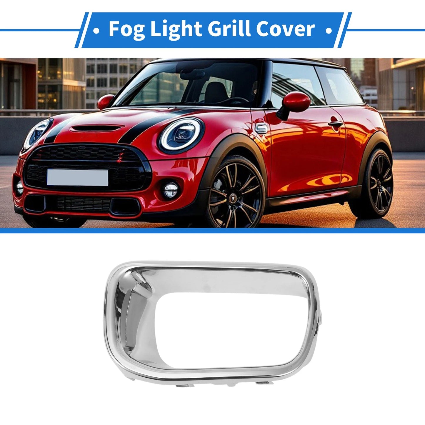 Front Left Fog Light Grill for Mini F55 (2014-2024)