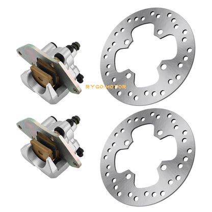Front Calipers & Rotors for Honda Rancher 420 TRX420 (2014–2019)
