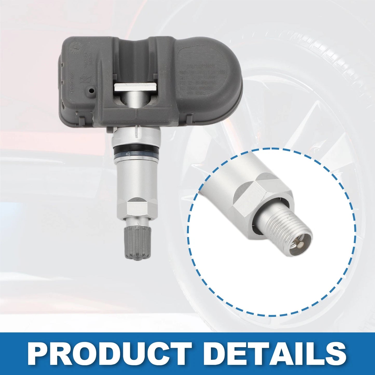 Tire Pressure Sensor 433MHz for Jeep Grand Cherokee (2008-2010) 1 x Pc
