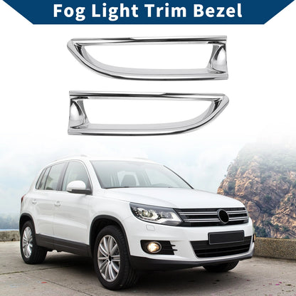 Car Rear Left & Right Covers for Honda CRV (2012-2014) - ABS Silver Tone