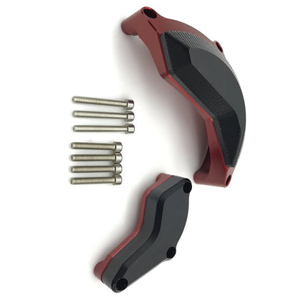 Red Engine Case Slider Protector Cover for YAMAHA R6 (2008-2017)