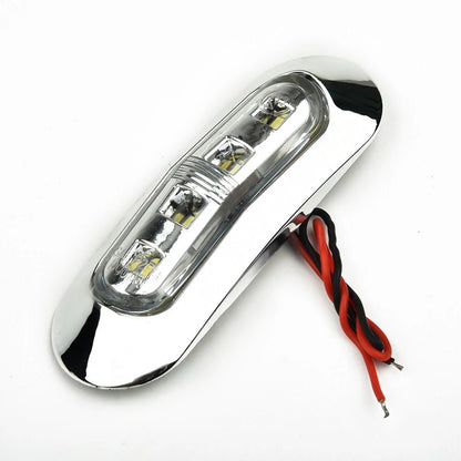 4x Marine Boat LED Courtesy Light Cabin Deck Stair White 12V-24V