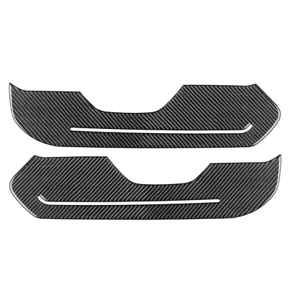 Front Door Panel Cover Trim for Jeep Wrangler JL Gladiator JT (2018-2023)