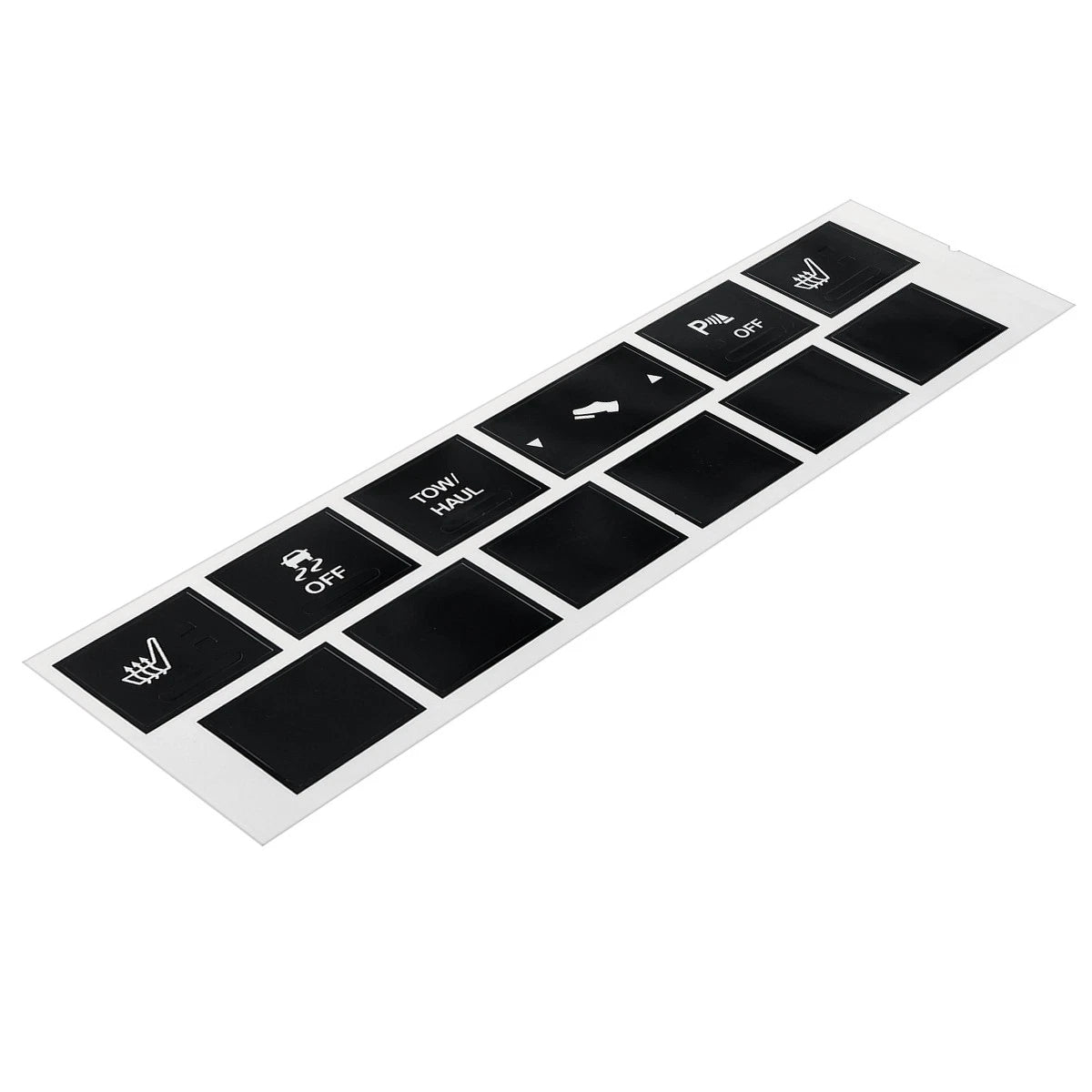 Heated Seat Traction Button Repair Sticker for Jeep Commander (2006–2010)