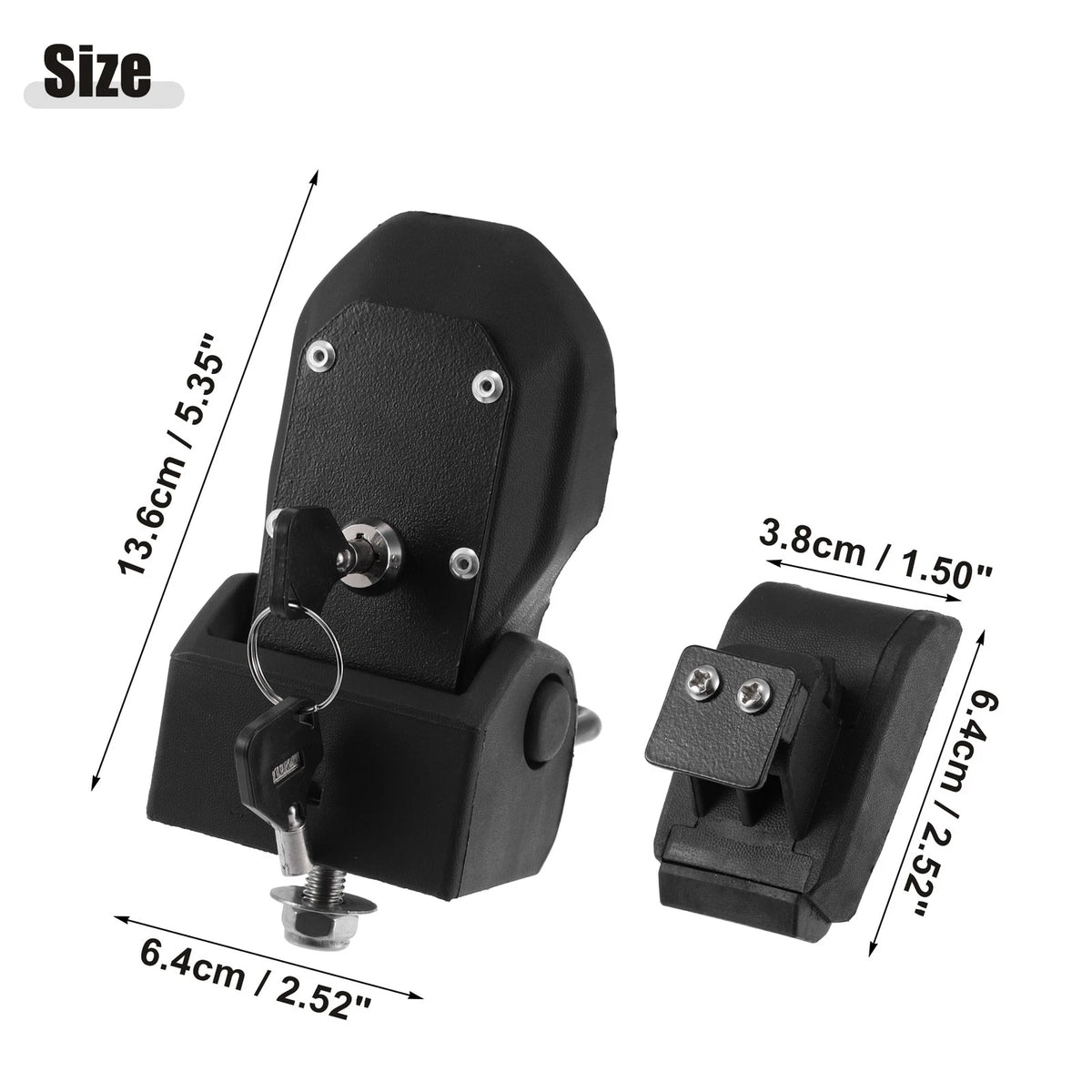 Front Hood Latches for Jeep Wrangler JL 2 Door (2018-2023)