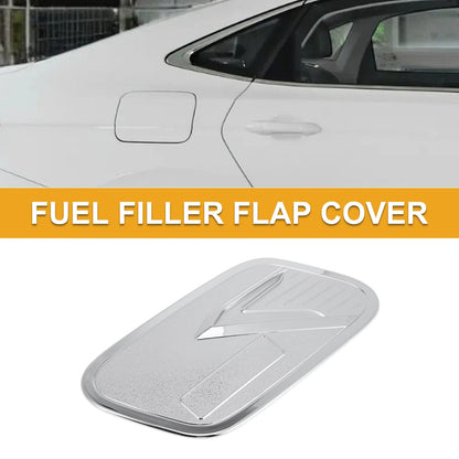 Fuel Tank Door Cap for Volvo XC40 (2019-2025) Chrome Silver Tone