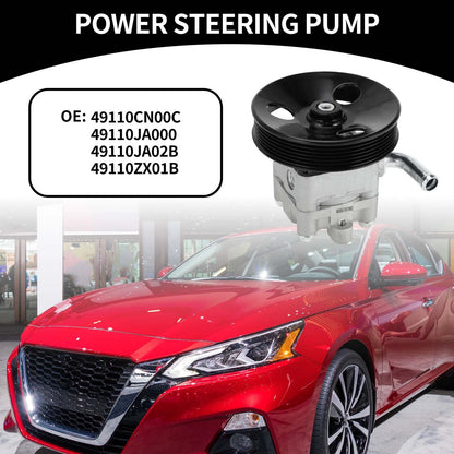 Power Steering Pump w/ Pulley for Nissan Altima (2007-2013)
