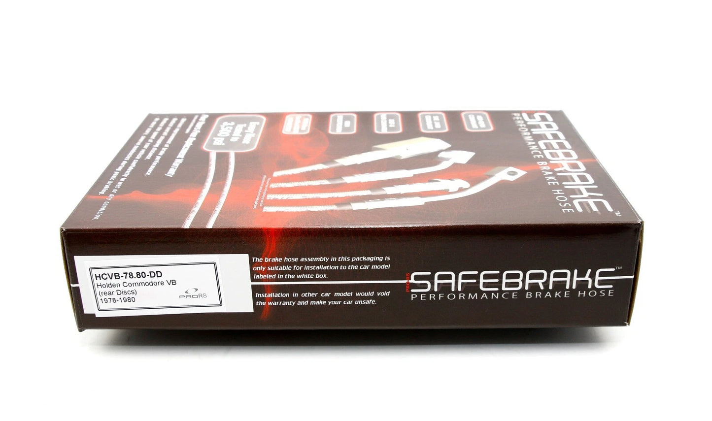 Brake Line Kit for Commodore VB Sedan/Wagon (Rear Discs) (1980-1984)