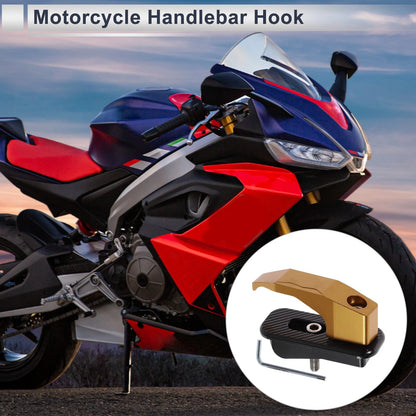 Rectangle Aluminum Alloy Hanging Hook / 1 Set / Earthy Yellow for Motorcycle