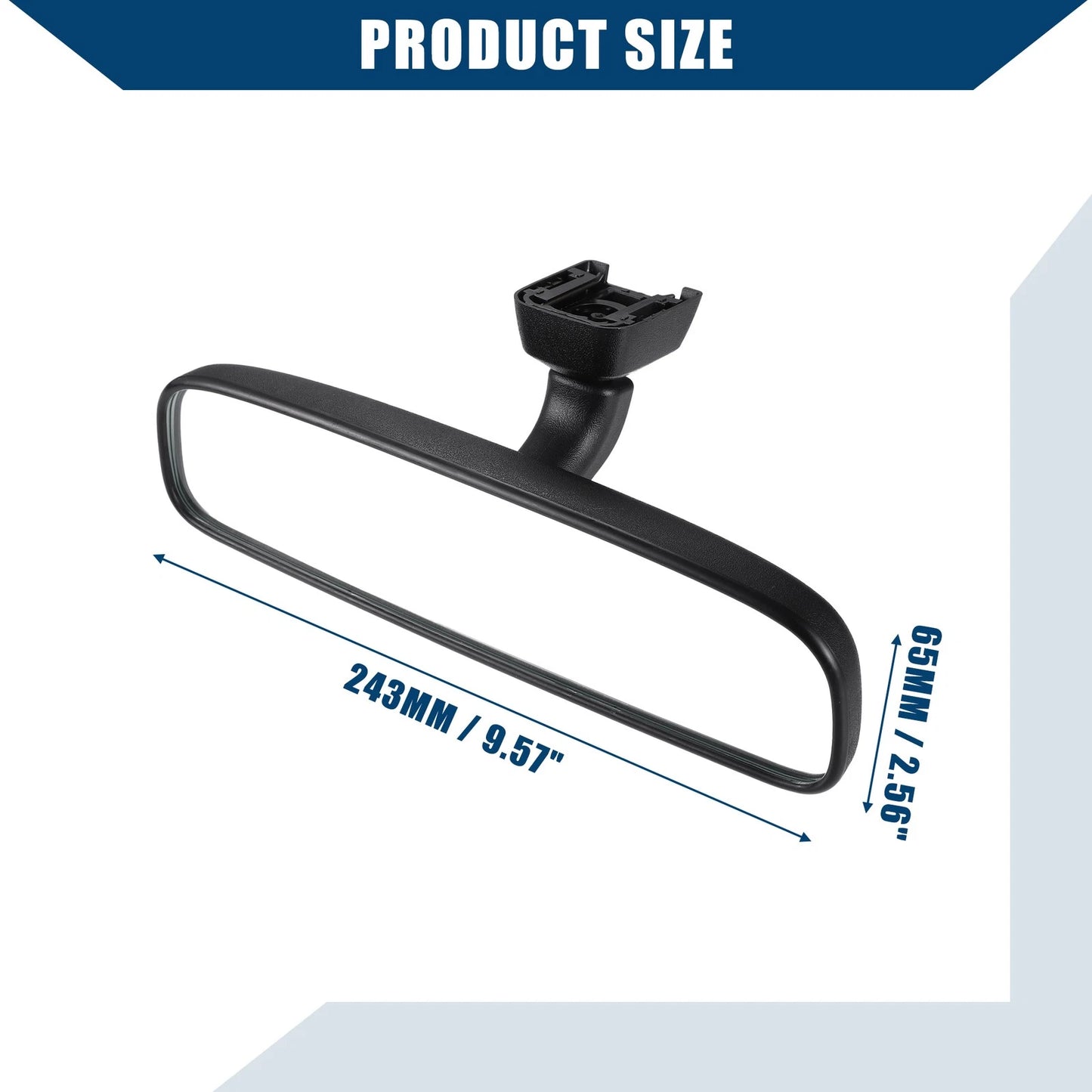 Rear View Mirror for Toyota RAV4, Yaris, Prius (2001-2023)