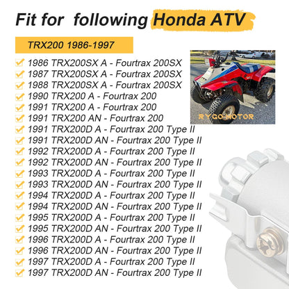 Front Drum Brake Adjuster for Honda TRX250TM TRX250TE Recon 250 (1997–2020)