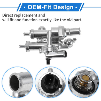 Upgraded Aluminum Thermostat Housing for Dodge Journey (2009 - 2020)