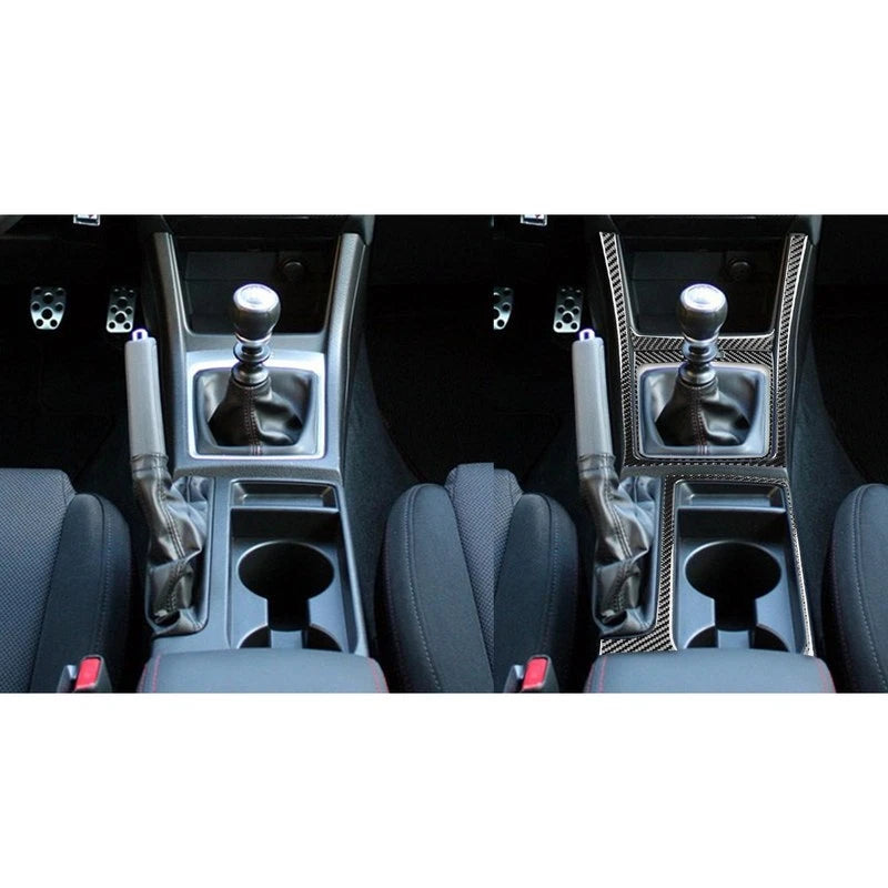 Carbon Fiber Console Shift Frame Trim Kit for Subaru WRX / STI 2015-2021