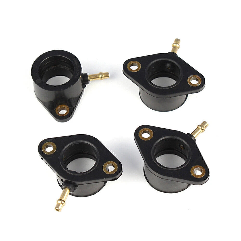 4pcs Carburetor Intake Manifold Joint for Kawasaki KZ550 (1980-1983)