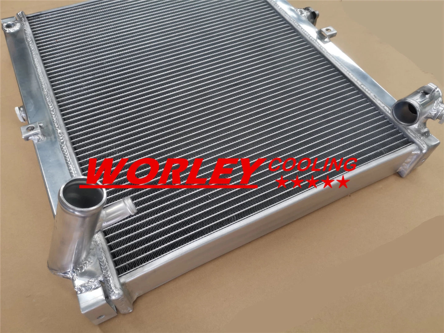 3ROW Aluminum Radiator & Fan for Mazda HC Luce Turbo II 1.3L (1986-1991)