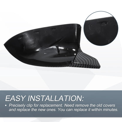 Carbon Fiber Door Mirror Cover Caps for BMW X5 X6 X3 X4