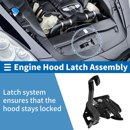 Hood Latch Assembly 1x for Chevrolet Cobalt (2005-2010)