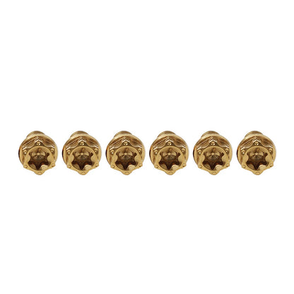 6pcs M6x20mm Titanium Torx Head Flange Bolts for Bike Motorcycle
