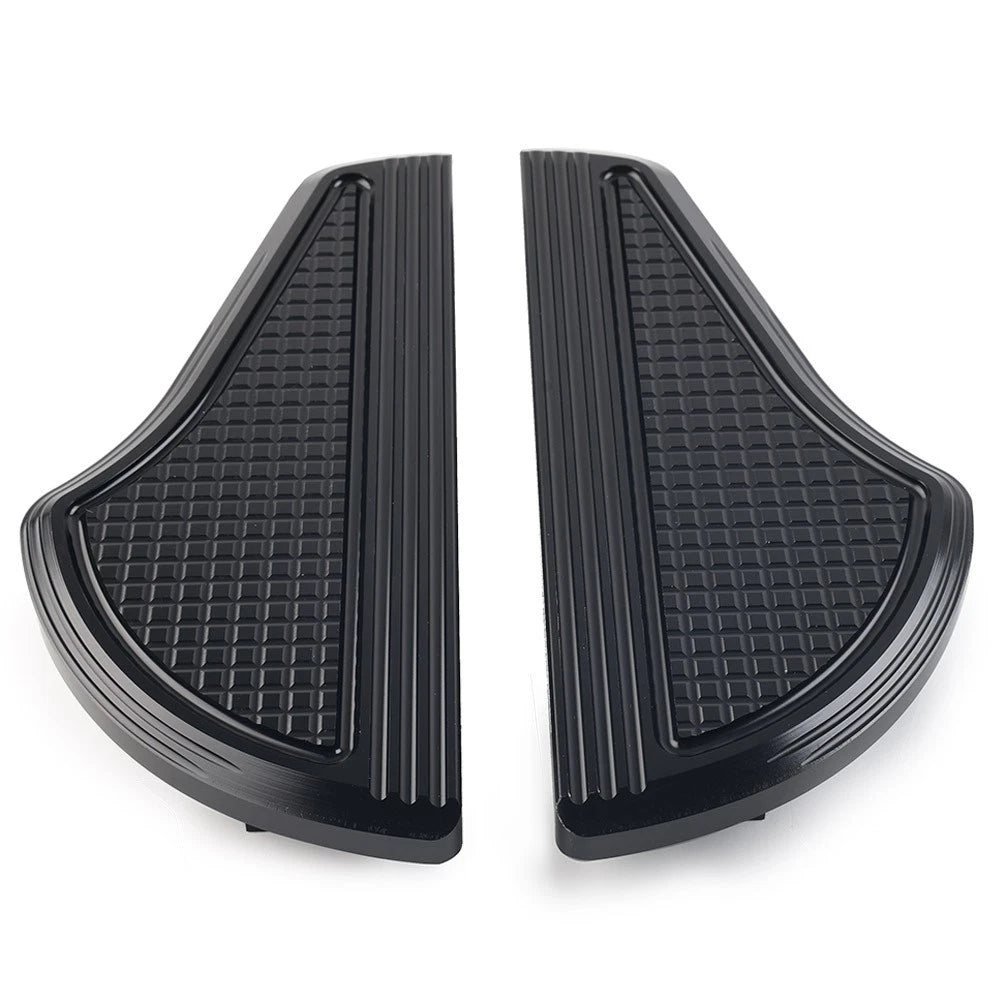 2 x Rear Passenger Floorboard Footboards for Harley Electra Glide & Road King