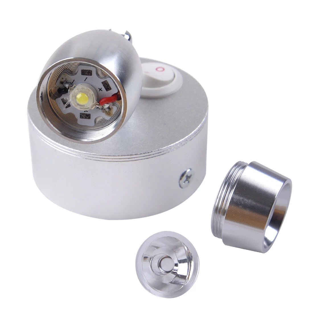 12V 1W LED Spot Reading Lights for Camper Van RV Caravan Boat Interior