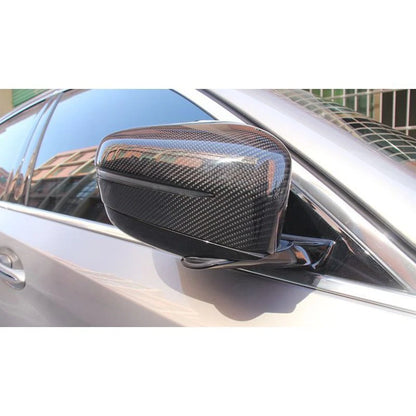 Carbon Fiber Adhesive Mirror Shell Trim for BMW 740i 750i M760i G11 G12 16-22