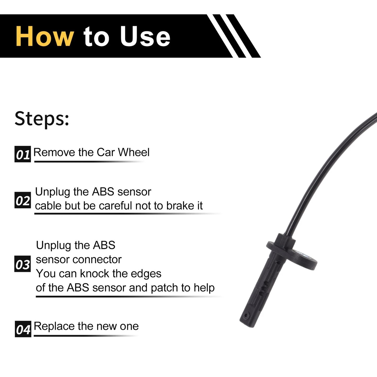ABS Wheel Speed Sensor for Honda Elysion (2004-2009)