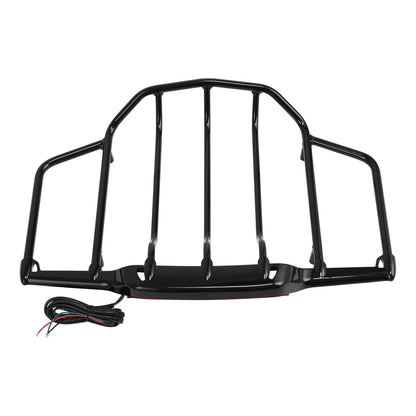 Trunk Luggage Rack w/ LED Light for Harley Electra Road Glide (1993-2013)