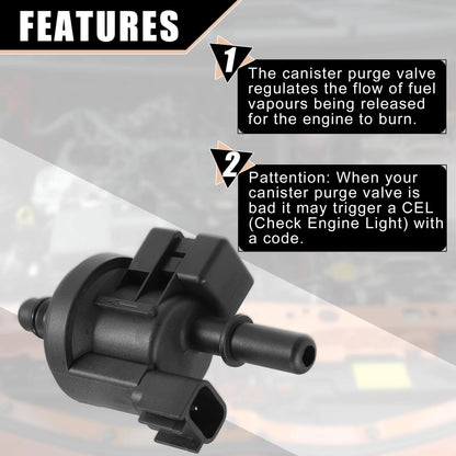 Vapor Canister Vacuum Solenoid Valve for Ford Fusion, Lincoln (2006-2012)