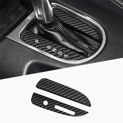 2 x Central Gear Shift Box Panel Covers for Ford Mustang (2015-2023)