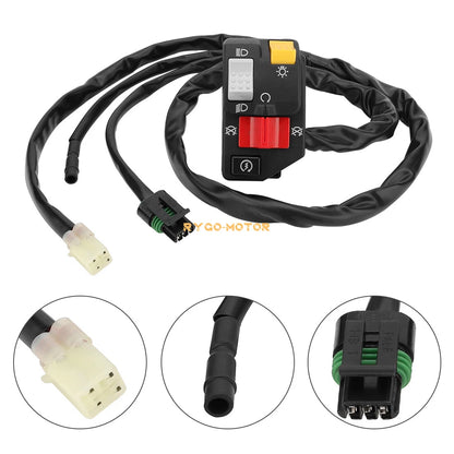 Handlebar & Starter Relay Switch for Honda Sportrax 250 TRX250EX (2001–2005)