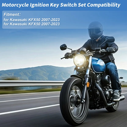 Ignition Key Switch 1 Set for Kawasaki KFX50 (2007–2023)