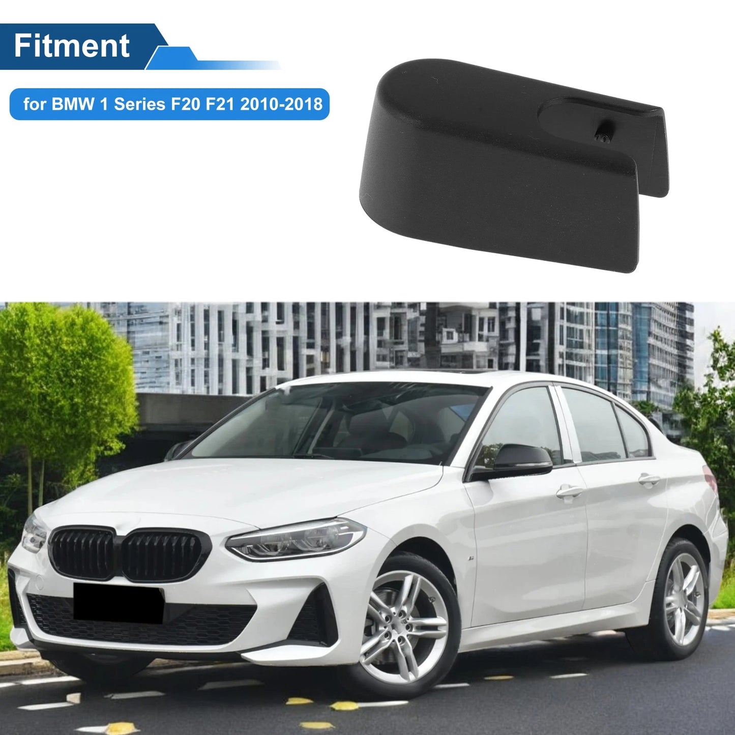 Rear Windshield Wiper Arm Nut Cover Cap for BMW 1 Series F20 F21
