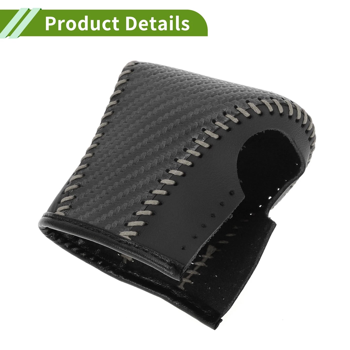 Car Gear Shift Knob Cover 1 Pc for Lexus ES300h (2018-2023) Black Carbon Fiber